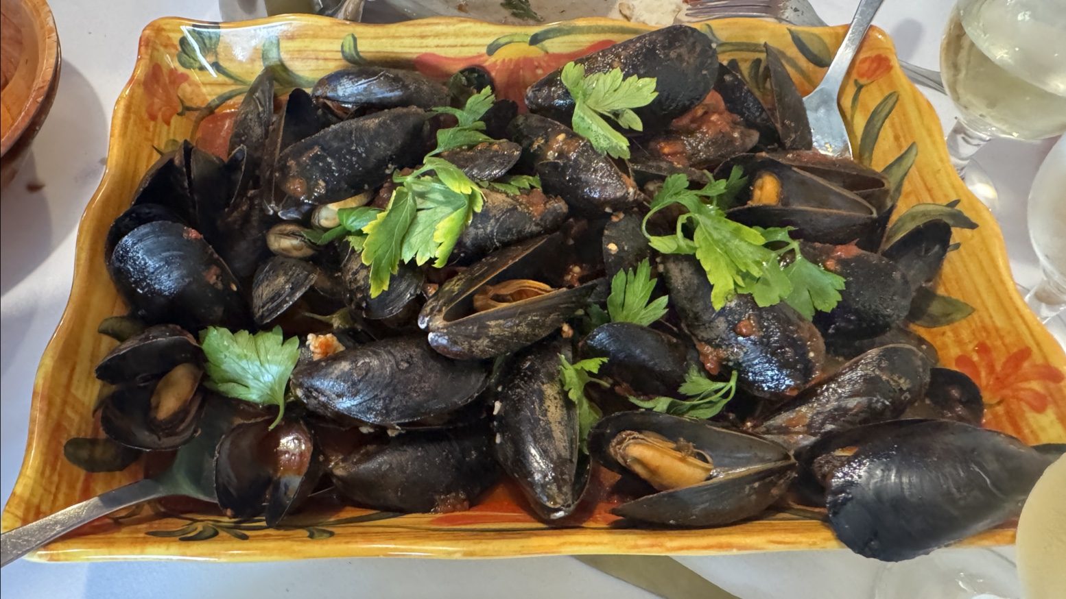 Mussels in tomato sauce